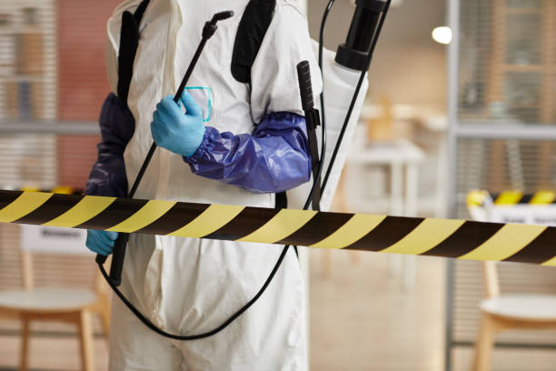 Professional Sewage Cleanup technician working in Ontario, OH